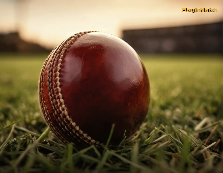 Batter driving through the covers on the PlayinMatch cricket tile