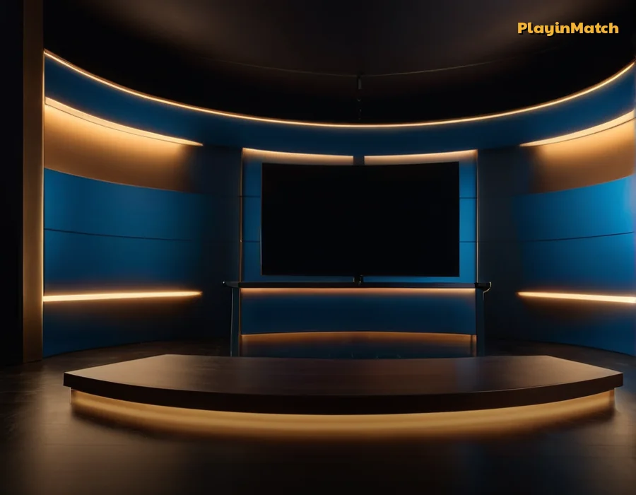 Evolution studio room of dealers inside PlayinMatch