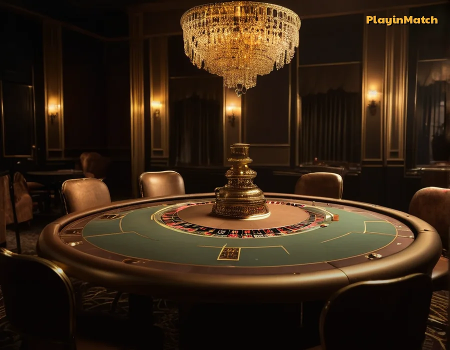 Dealer greeting players at a PlayinMatch live casino table